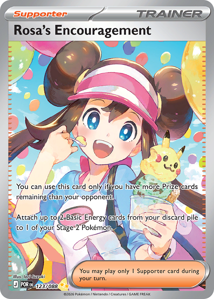 Rosa's Encouragement - Perfect Order Pokémon spoiler