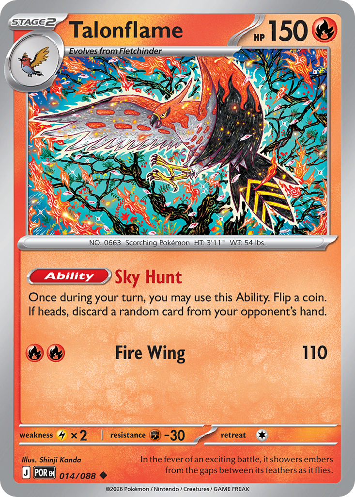 Talonflame - Perfect Order Pokémon spoiler