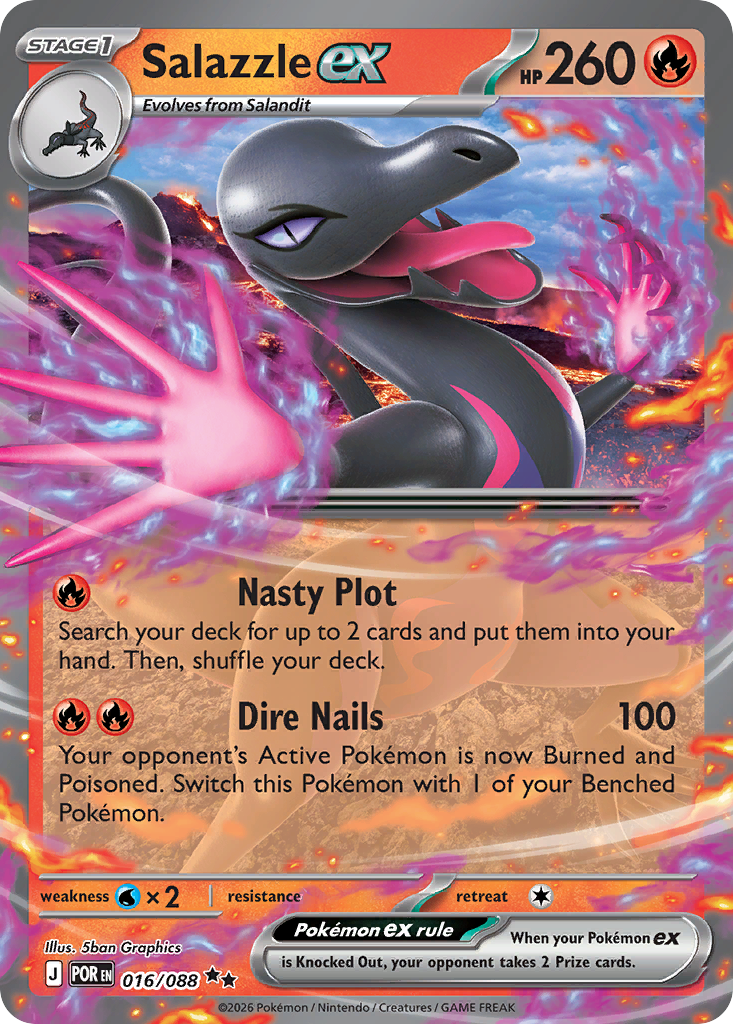 Salazzle ex - Perfect Order Pokémon spoiler