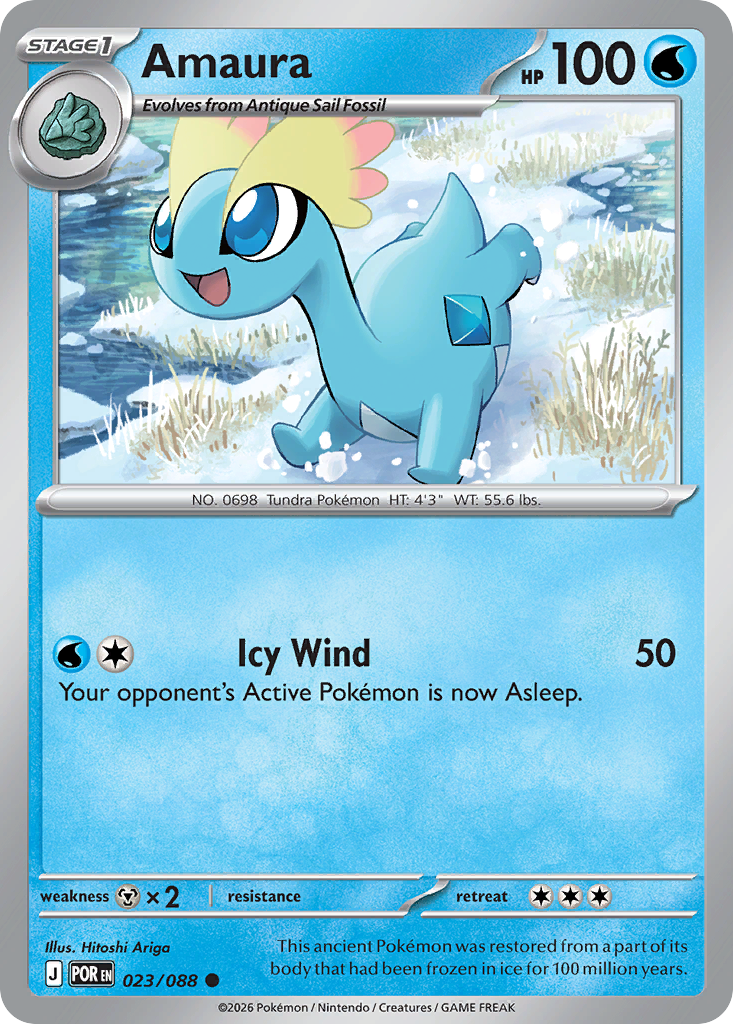 Amaura - Perfect Order Pokémon spoiler
