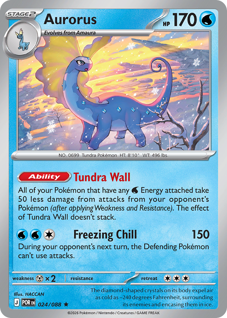 Aurorus - Perfect Order Pokémon spoiler