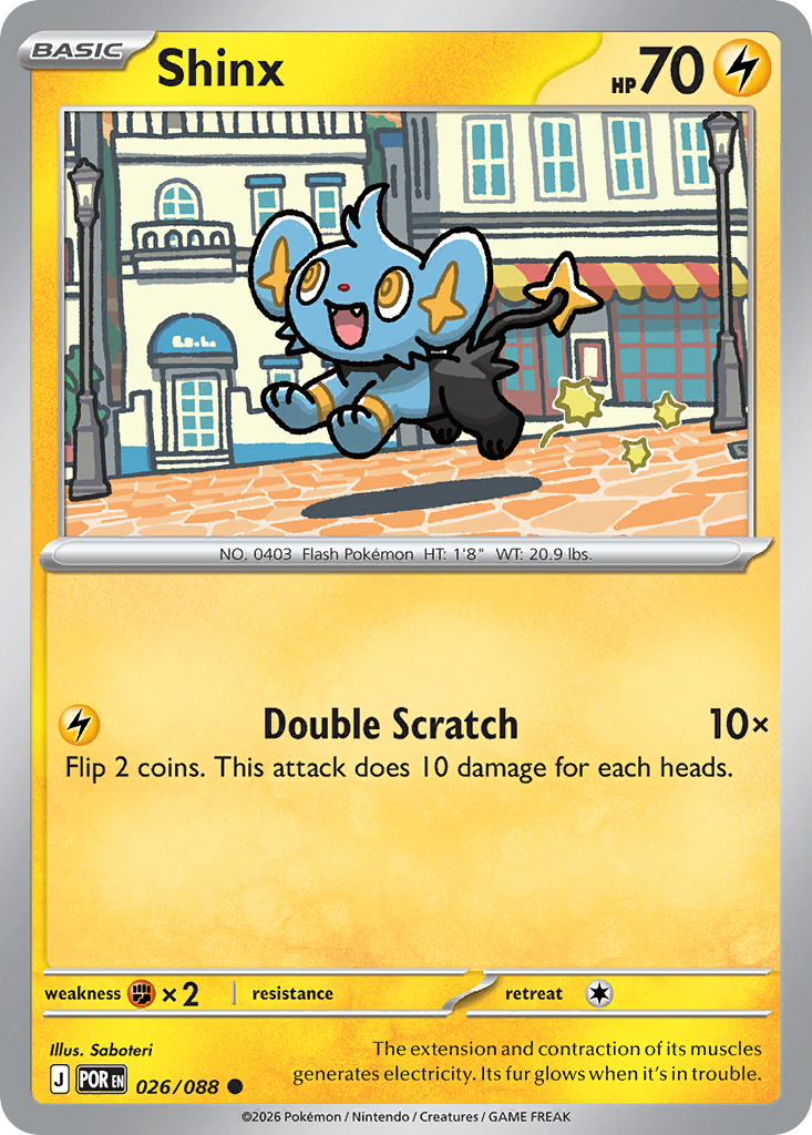 Shinx - Perfect Order Pokémon spoiler