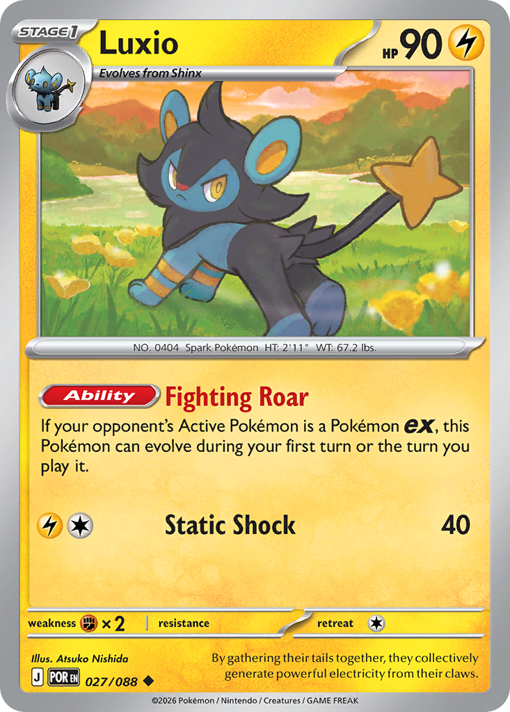Luxio - Perfect Order Pokémon spoiler
