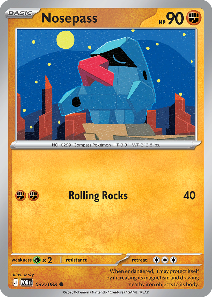 Nosepass - Perfect Order Pokémon spoiler