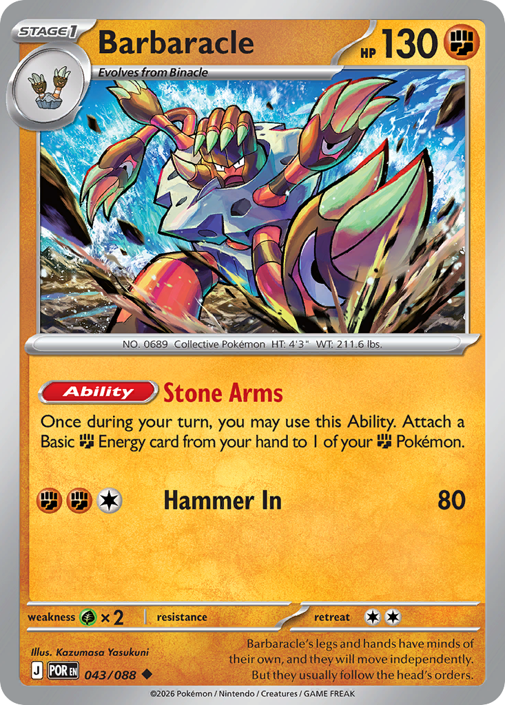 Barbaracle - Perfect Order Pokémon spoiler