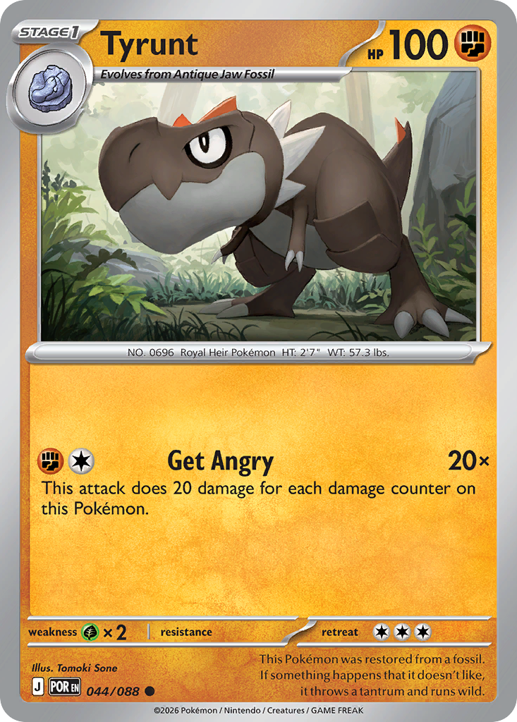Tyrunt - Perfect Order Pokémon spoiler