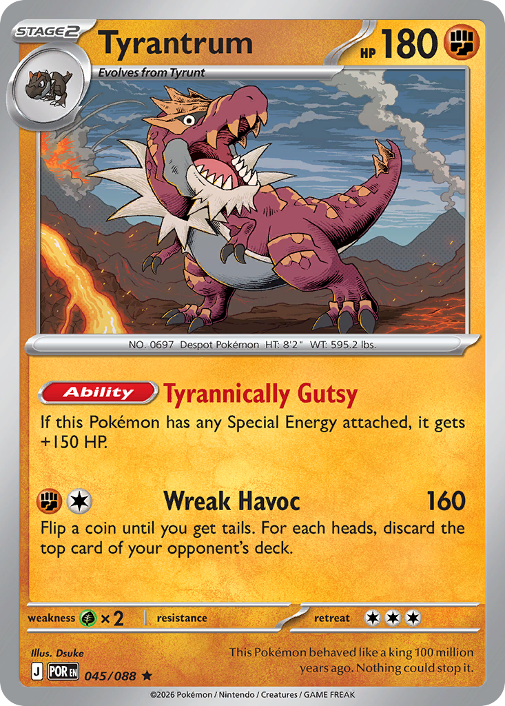 Tyrantrum - Perfect Order Pokémon spoiler