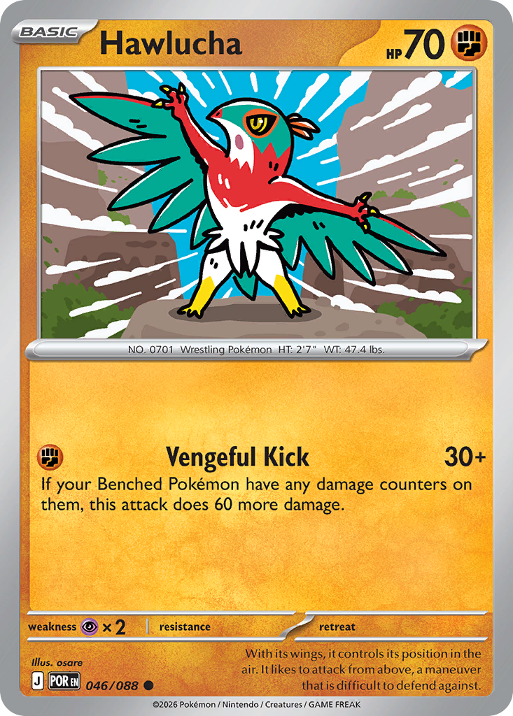 Hawlucha - Perfect Order Pokémon spoiler