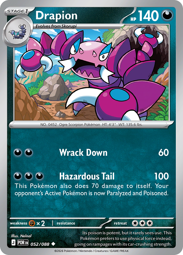 Drapion - Perfect Order Pokémon spoiler