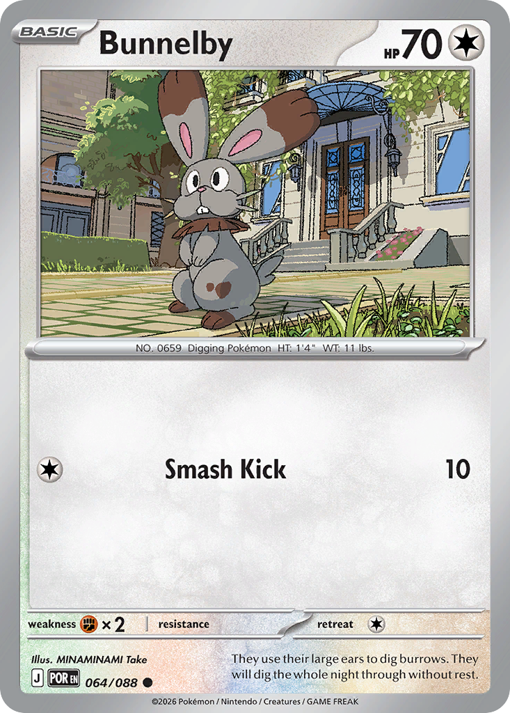 Bunnelby - Perfect Order Pokémon spoiler