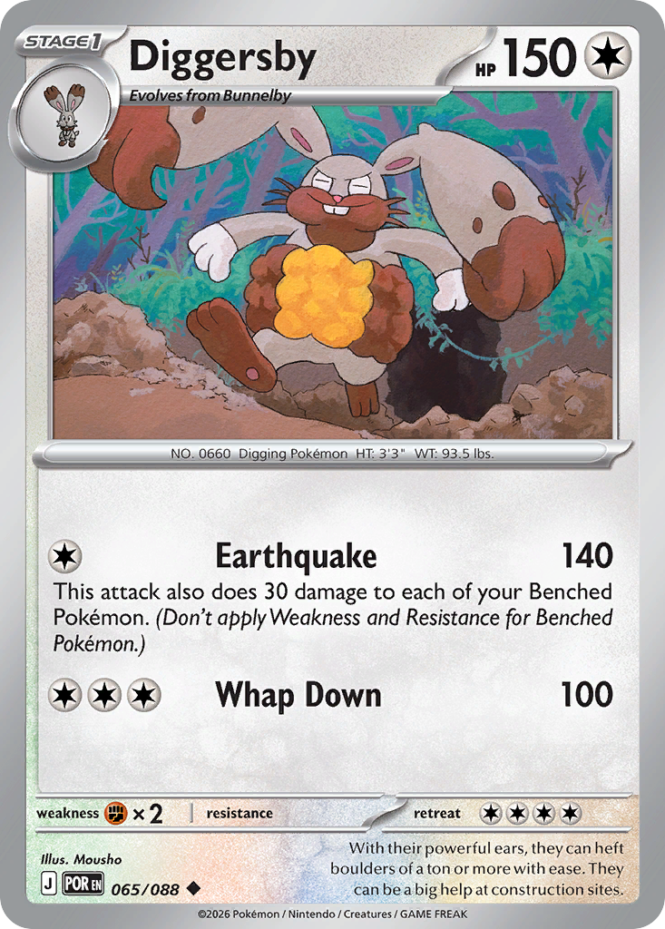 Diggersby - Perfect Order Pokémon spoiler