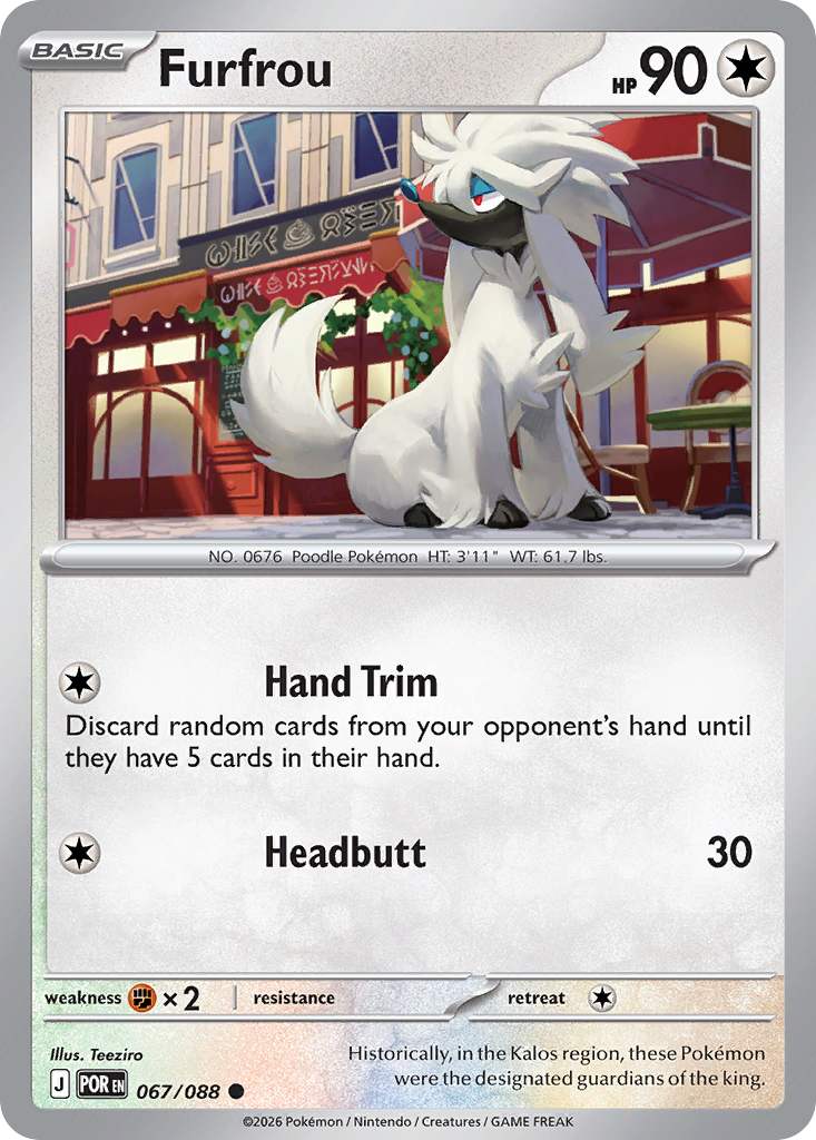 Furfrou - Perfect Order Pokémon spoiler