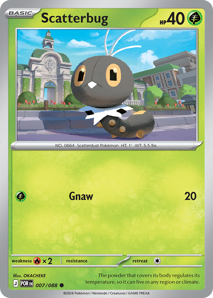 Scatterbug - Perfect Order Pokémon spoiler