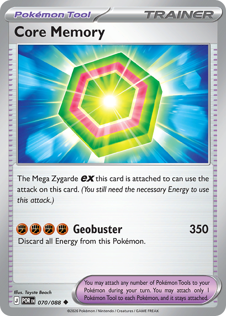 Core Memory - Perfect Order Pokémon spoiler