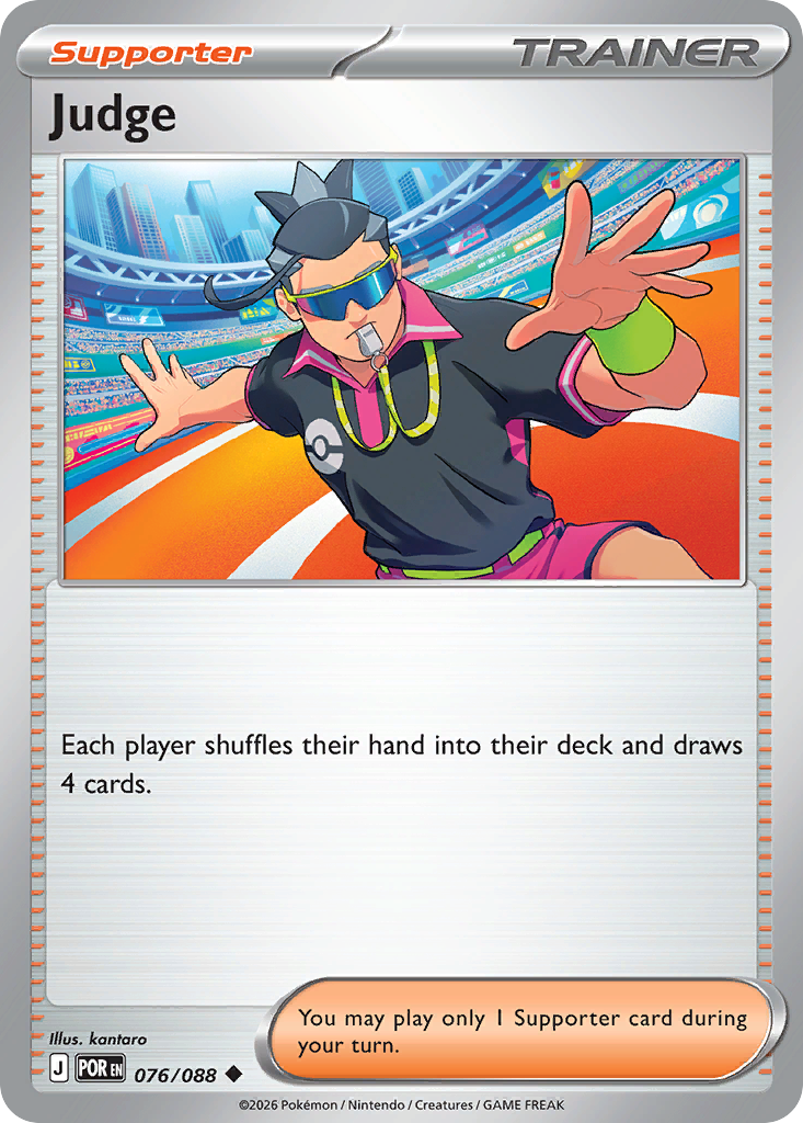 Judge - Perfect Order Pokémon spoiler