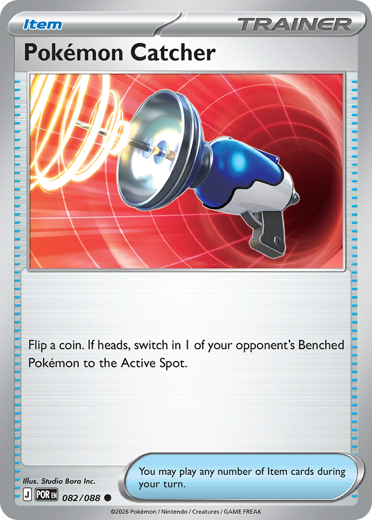 Pokémon Catcher - Perfect Order Pokémon spoiler
