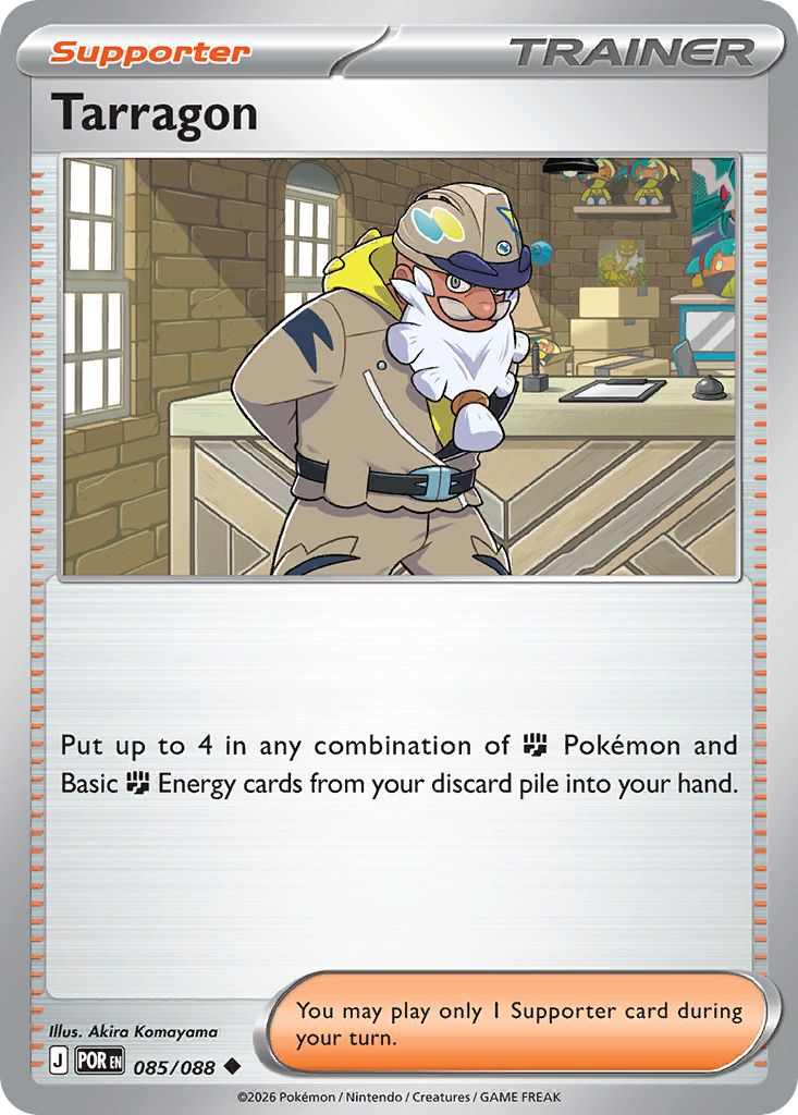 Tarragon - Perfect Order Pokémon spoiler