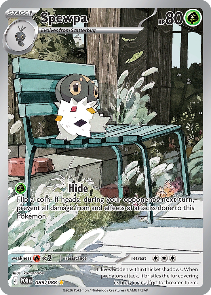 Spewpa - Perfect Order Pokémon spoiler