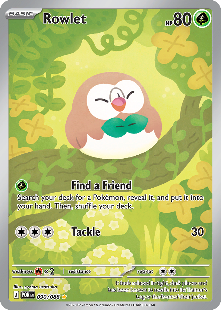 Rowlet - Perfect Order Pokémon spoiler