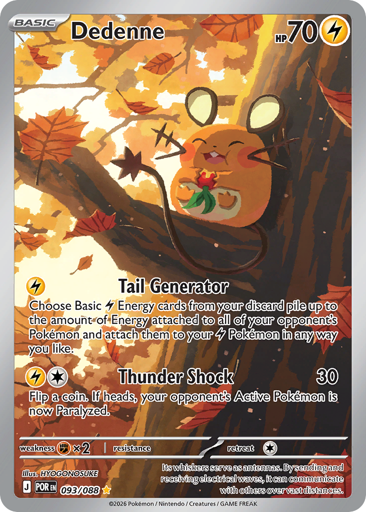 Dedenne - Perfect Order Pokémon spoiler