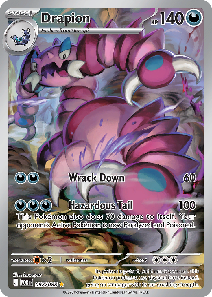 Drapion - Perfect Order Pokémon spoiler