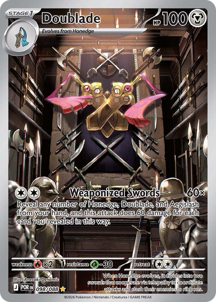 Doublade - Perfect Order Pokémon spoiler