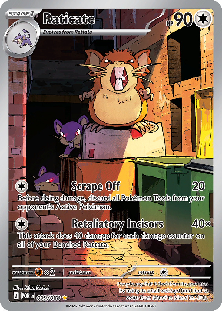 Raticate - Perfect Order Pokémon spoiler